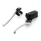 7/8" Handlebar Chrome Control Reservoir Brake Clutch Lever Motorcycle Bike New. Price: $47.61.
