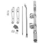 Polished Silver Forward Controls Foot Pegs Kit Triumph Bonneville T100 T120 New. Price: $258.88.