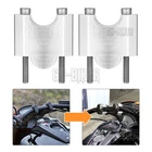 Silver 2'' Handlebar Risers Clamp For Suzuki Intruder Boulevard M109R 2006-2025 New. Price: $35.95.