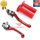 For Honda CRF125F 2014-2019 CR500 1992-2001 Cnc Brake Clutch Levers Grips Logo New. Price: $42.21.
