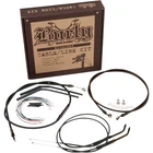 Burly Brand Complete Black Vinyl Handlebar Cable/brake Line Kit For 14" B30-1009 New. Price: $215.01.