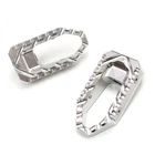 Trc Rider Front Silver Wide Foot Pegs For Ducati Sporttouring ST3 2005-2007 New. Price: $61.80.
