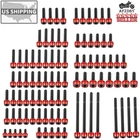 90PCS Stainless Engine Bolts Kits For Harley M8 Softail Touring Road Glide 2018+ New. Price: $145.99.