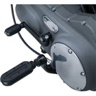 Kuryakyn Heavy Industry Footpegs With Adaptor Black 7032 New. Price: $140.99.