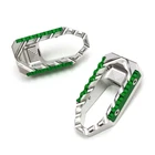 Trc Passenger Rear Silver Wide Touring Foot Pegs For Kawasaki Z800 2013-2016 New. Price: $61.80.