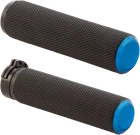 Arlen Ness Knurled Grips Cable Blue Harley 07-335 New. Price: $83.99.