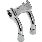 Biltwell Inc. 6404-105-06 Murdock Pullback Risers 6IN. Chrome New. Price: $309.96.