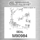 M90984 Seal Fits John Deere (surplus Open Box) New. Price: $72.06.