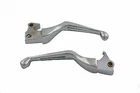 Chrome Slotted Hand Lever Set For Harley Davidson By V-twin New. Price: $41.16.