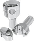 Choppers 3" Smooth Hefty Chrome Handlebar Risers (LA-7406-03) New. Price: $211.30.