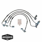 2007-2010 Wrangler Jk Braided Stainless Steel Brake Lines Up To 6" Lift New. Price: $89.99.