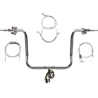 1/4" Chrome 14" Wild Handlebar Ckit 2006 Harley-davidson Street Glide Wcruiz New. Price: $1395.57.