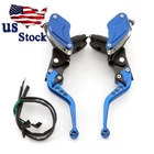 Fxcnc Blue Motorcycle Hydraulic Brake Clutch Master Cylinder Reservoir Lever Usa New. Price: $51.16.