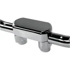 Drag Specialties 1.5" Chrome Handlebar Risers Top Clamp Kit Bars Harleys New. Price: $185.49.