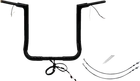 Fat Baggers Inc. Ez Install Wired 1-1/2" Flat Top Handlebar Kit 16" Black New. Price: $946.99.