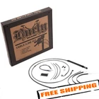 Burly Brand B30-1263 Black Vinyl Handlebar Cable Brake Line Kit New. Price: $443.95.