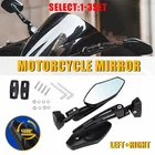 Fit Kawasaki Ninja 650R ZX-6R ZX-9R ZX-10R 1994-2011 Motorcycle Mirrors 2-6X New. Price: $37.04.