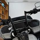 Glossy 14'' Rise Ape Hanger 1'' Handlebar Fits Street Glide 2024-2025 Black New. Price: $270.00.