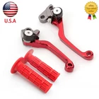 For Honda TRX400EX 1999-2008 Cnc Brake Clutch Levers Grips Pivot Dirtbike Red New. Price: $34.79.