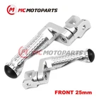 Silver Mpro 25MM Extension Front Footpegs For Yamaha SCR950 17-19 18 New. Price: $58.60.
