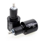 Fit 1998-2016 Yzf R1 22MM Handlebar End Cap Plug Slider Black Fxcnc New. Price: $15.34.