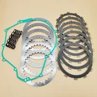 Clutch Friction Plates Kit W/gasket For Kawasaki Ninja 650R EX650 2006-2017 New. Price: $31.49.