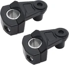 Pivoting Handlebar Clamp Risers 2 Inch Universal Motorcycle For 7/8" Black New. Price: $33.47.