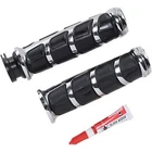 Kuryakyn 6375 Chrome Kinetic Iso Hand Grips For Metric Motorcycles New. Price: $137.99.