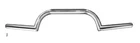 Fire Power 7/8" Street Handlebars Clubman Chrome 23-12538 New. Price: $96.99.