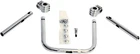 Klock Werks KWH-04-0344 Handlebar Klip Hanger 10" Chrome/chrome Scout Sixty New. Price: $539.96.