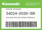 Kawasaki Genuine Stand-side,black 34024-0026-18R New. Price: $110.74.