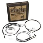 Burly Brand Black Vinyl Jail Cable Kit For 14" Handlebars B30-1201 New. Price: $377.36.