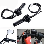 1" Handlebar Control Switches + Grips For Harley Sportster Dyna 1996-2012 New. Price: $39.98.