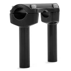 Cnc Black 4.5" Handlebar Riser Top Clamp Set For Harley 1" Dyna Sportster Us New. Price: $45.58.