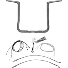 Fat Baggers 1-1/4IN. Ez Install Kit With Flat Top Handlebars Chrome New. Price: $291.71.