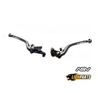 Asv Black Bicolore Brake And Clutch Lever Set For Triumph Tiger 800 2007-2019 New. Price: $320.00.