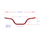 Red 31.0 Aluminum Handlebar Drag For Harley Softail With Tbw Fxfb/s Fxbb New. Price: $89.95.