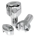 Choppers LA-7404-03 Hefty Mohawk Riser For 1-1/4IN. Handlebar, 3IN. Tall New. Price: $199.99.