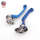 For TTR125/LW/E 2000-2019 TW200/225 1991-2022 Cnc Brake Clutch Levers Pivot Blue New. Price: $27.89.