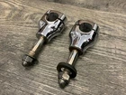 Yamaha 2005-2010 XVS650 Vstar Handlebar Risers Holder Clamp Chrome Oem * Used. Price: $79.99.