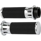 Arlen Ness 07-318 Fusion Chrome Deep Cut Hand Grips For Harley Tbw New. Price: $116.95.
