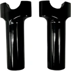 Drag Specialties Gloss Black 4" Buffalo Straight 1" Handlebars Risers For Harley New. Price: $121.01.
