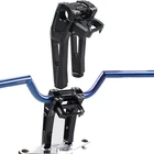 8.0" Black Pullback 1.0" Handlebar Risers Clamp For Harley Fxd Flhr Fxlrst Fxbbs New. Price: $159.95.
