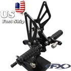 For SV650/S Ninja ZX6R ZX636 CBR600RR MSX125 Grom Adjustable Rearsets Foot Peg New. Price: $117.69.