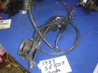 1987 Honda Elite Scooter 50CC SE50P Throttle Handle Brake Lever Drum. Price: $30.00.
