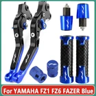 4PCS Cnc Handle Grips Cap Brake Clutch Levers Sets For Yamaha FZ1 FZ8 FZ6 Fazer New. Price: $52.91.