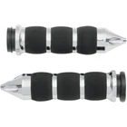 Avon Air Cushion Grips For H-d Motorcycles W/fly-by-wire Throttle (spike Chrome) New. Price: $76.50.