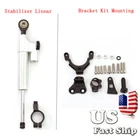 Fit Kawasaki Bracket Kit Steering Stabilizer Damper Linear Z900 2018 Black+silv New. Price: $39.71.