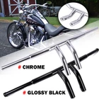 Custom 1-1/4" Fat 8" Rise T-bars Handlebars Drag For Harley 883 Xl Softail Honda New. Price: $109.95.