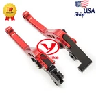 Cnc Red Adjust Short Brake Clutch Levers For Yamaha R6S Usa Version 2006-2009 New. Price: $26.60.